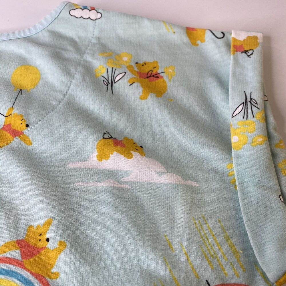 Disney Store Winnie The Pooh Nightshirt Womens XS S Nightgown Sleep Rainbow Sun - Picture 5 of 13